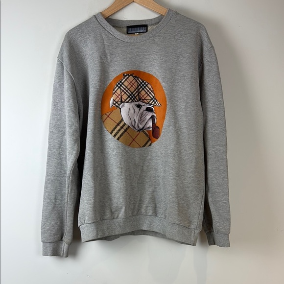 Simons Other - Simons - Gray Graphic Crewneck Sweatshirt Large